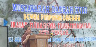 Ketua PWM Jateng : Kekuatan Penting Dalam Kepimpinan IMM Untuk Jateng Berkemajuan
