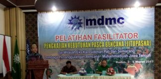 MDMC Kudus Persiapkan TIM Jitupasna