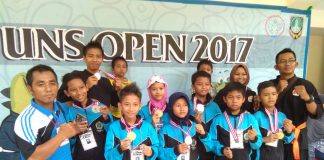 SD Muhammadiyah 1 Kudus Berlaga Di Kejurnas Pencak Silat UNS Open 2017