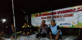 Berbeda Cara Halal Bi Halal ala Relawan Muhammadiyah Kudus