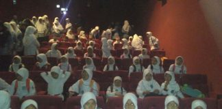 Ratusan Pelajar Nonoton Bareng Film Nyai Ahmad Dahlan