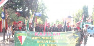 100 lebih personil KOKAM Kudus Ikuti Jambore KOKAM Jawa Tengah